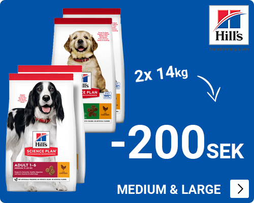 Hills -20 euro bij 2x grootverpakking DOG